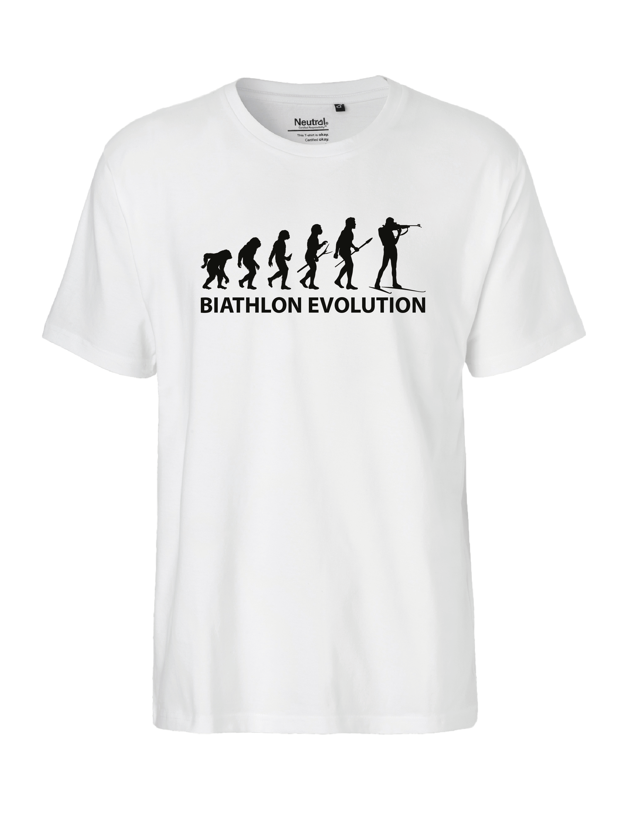 T-shirt White: BIATHLON EVOLUTION | T-shirts tryk